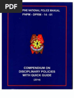 DPRM Compendium On Disciplinary Policies