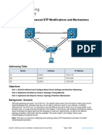 Lab - Implement Advanced STP Modifications and Mechanisms PDF
