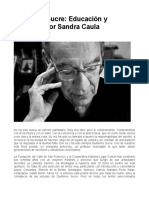 Guillermo Sucre, educación y dignidad (Entrevista de Sandra Caula).doc