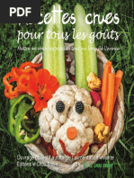 eBook Recettes Crues Pour Tous Les Gouts