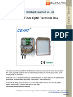 OTB-0216 Fiber Optic Terminal Box