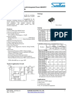 STR-A6000 Series: Off-Line PWM Controllers With Integrated Power MOSFET