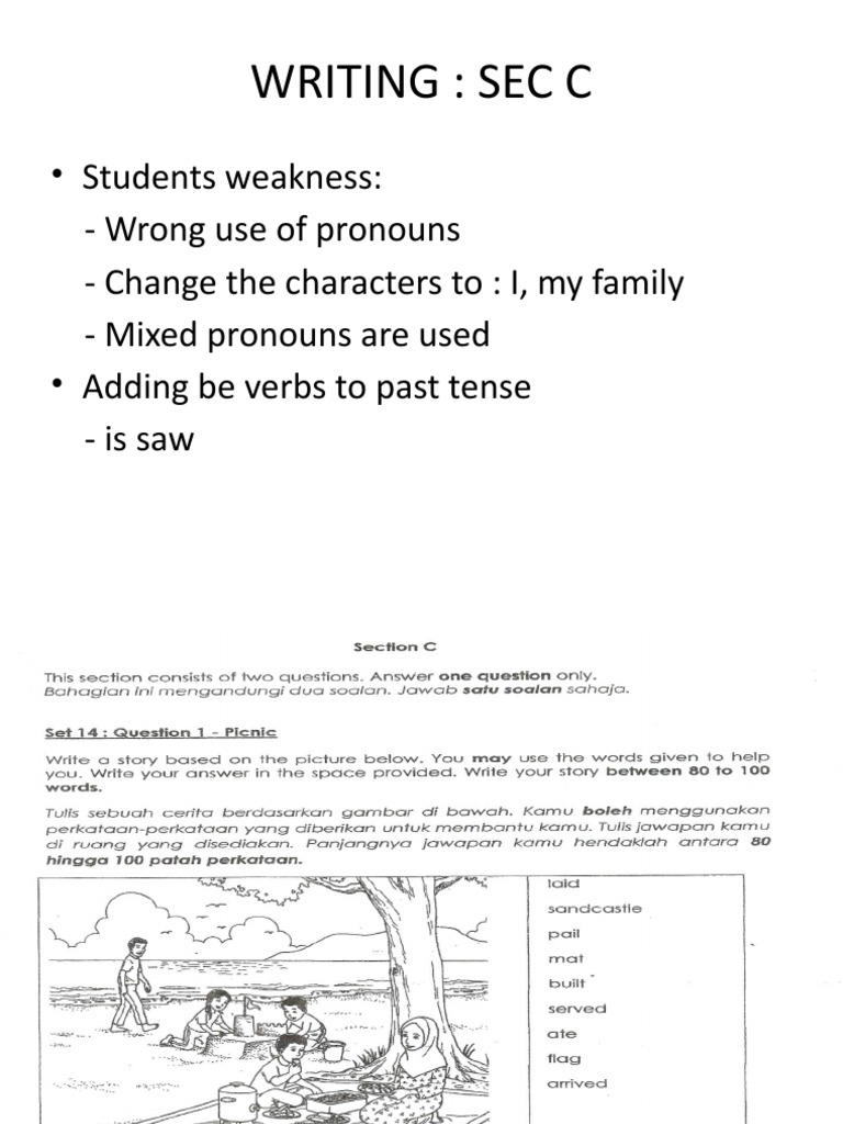 K.umi's Picnic by The Beach PDF Verb Grammar