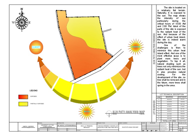 Sun Path Analysis for Site Development | PDF | Physical Sciences | Nature