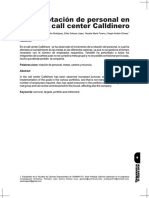 Rotacion de Personal en El Call Center C