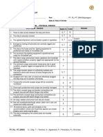 Ship and Shore Safety Checklist