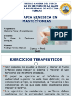 Terapia Kinesica Post Mastectomia