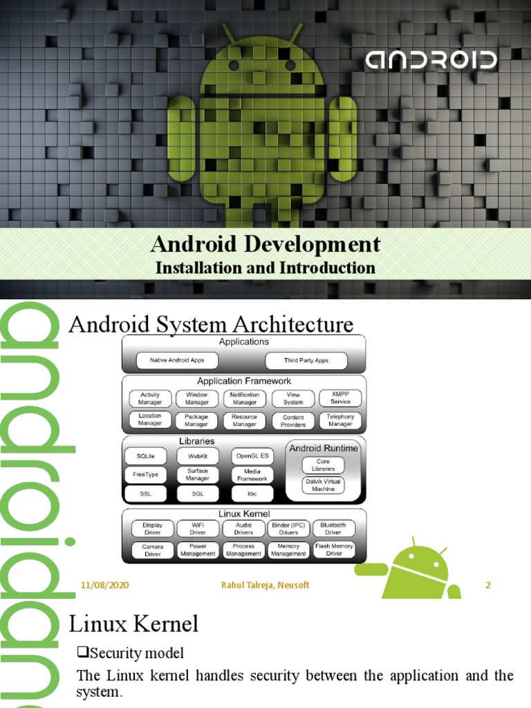 L3 - Android Architecture | PDF