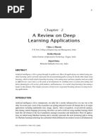 A Review On Deep Learning Applications