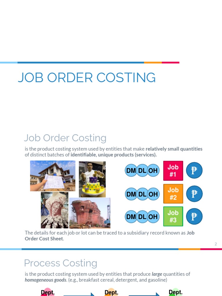 Job Order Costing Overview and Analysis | PDF | Cost Of Goods Sold ...