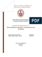 Informe 2 - Instrumentos de Medición y Herramientas Manuales