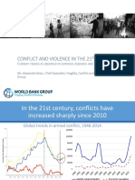 Conflict and Violence in The 21 Century