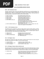 8086 Instruction Set: Data Transfer Instructions