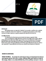 ADVENTISMO Pr. Vagner