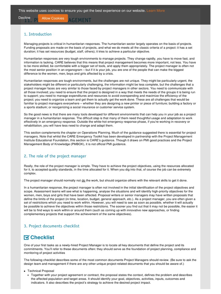 11 Project Management PDF | Download Free PDF | Monitoring And