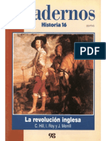 La revolición inglesa. Cuadernos de historia 16. 1997
