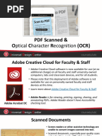 PDF Scanned & Optical Character Recognition (OCR)