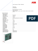 RTU560 Analog Input Module 8 Channels