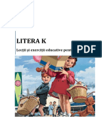 Litera K: Lecții Și Exerciții Educative Pentru Copii