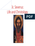 ST Severus Christology and Life.