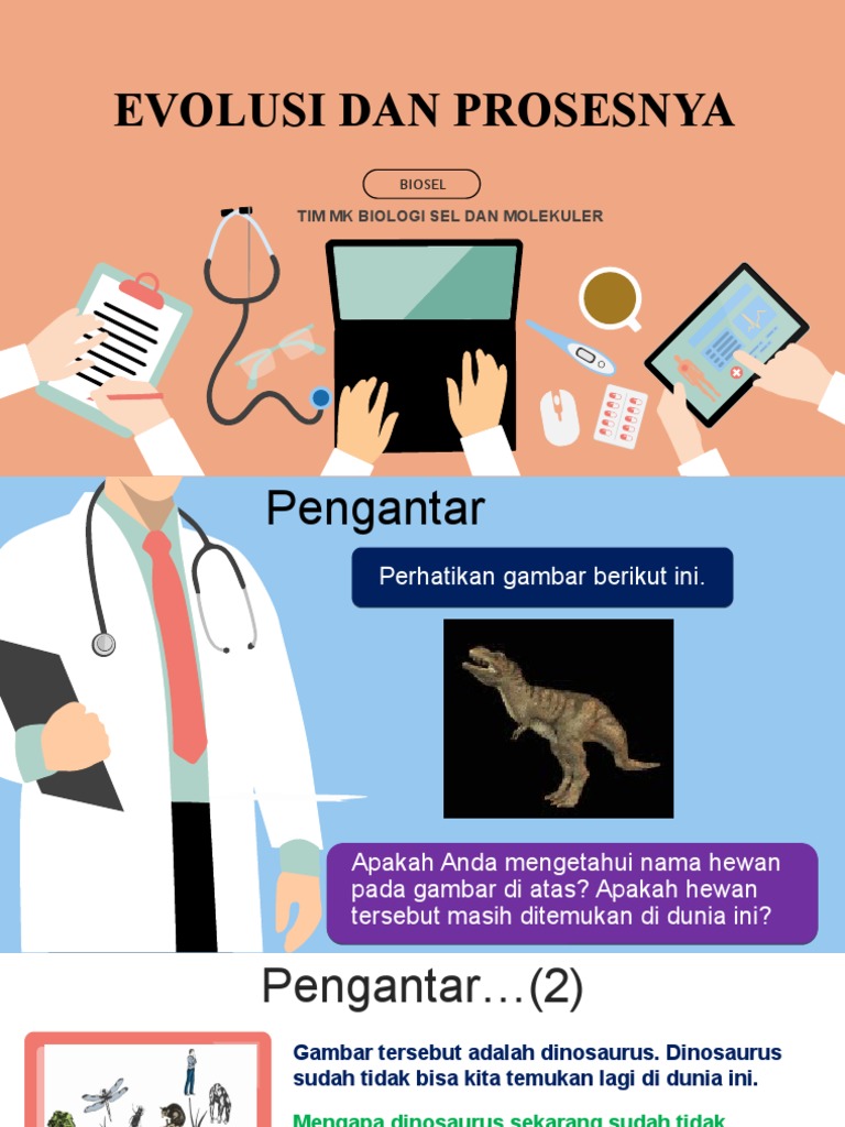 Proses dan Bukti Evolusi Biologi …