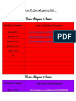 Space X Global Group List