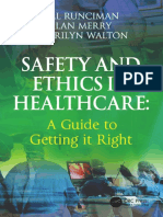 Safety and Ethics in Healthcare A Guide To Getting It Right 2017 - Alan Merry