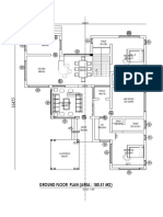 Ground Floor Plan (Area: 180.51 M2) : S1 +24 S2 +39 LS +54