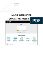 MyELT Instructor Quick Start Guide - Compressed