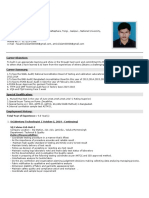 CV For Lab PDF