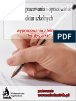 Wypracowania Z Lektury Ferdydurke Demo PDF