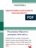 Chapter 6 Ergonomics and Safety Management PDF