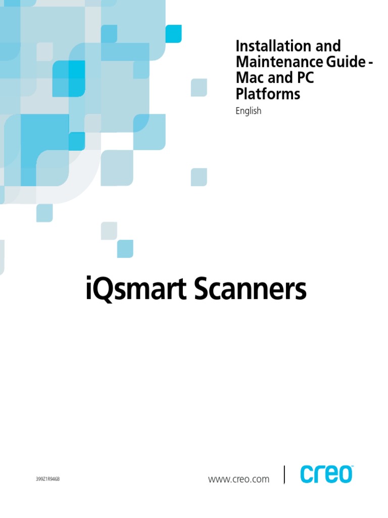 Iqsmart Scanners: Installation and Maintenance Guide - Mac and PC ...