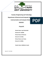 Faculty of Engineering and Technology Department of Electrical and Computer Engineering Communication and Computer Networks ENCS433