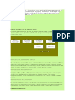 Etapas Del Proceso de Planificación: Etapa 1. Evaluar Las Condiciones Actuales