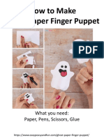 How To Make Ghost Puppet