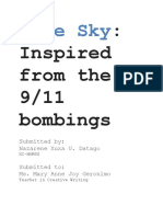 Blue Sky:: Inspired From The 9/11 Bombings