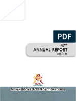 47 Annual Report: The Handloom Export Promotion Council