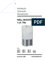 14 - Manual Instalação Operação Manutenção SELF Wall Mounted PDF
