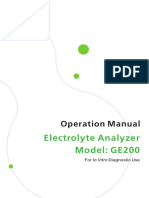 GE200 Operation Manual