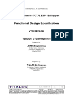 VTIS - 64 FDS Functional Design Specification