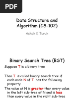 Data Structure and Algorithm (CS-102) : Ashok K Turuk