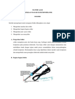 Materi Ajar Pde Kelas X Titl (Solder) PDF