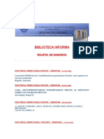 Boletin de Sumarios