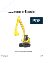 Maintenance For Excavator: R210LC-7 (A) Is Mainly Used in This Guide Book