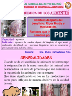 Semana 2 CLASE RIGOR MORTIS y MADURACION DE LA CARNE PDF