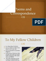 Poems and Correspondence PDF