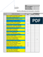 Planilla de Monitoreo de Interacción y Ausentismo Al Trabajo Remoto Escolar