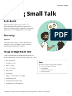 Making Small Talk: Let's Learn