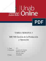 Tarea Semana N3 Gestión de Producción y Operación Grupo N1